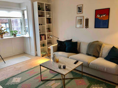 Bright, cosy and charming apartment close to everything :-) :-) dining area, sof  Charming apartment in central Copenhagen Entire rental unit vacation rental 22071145
