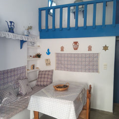 A cozy little house near the beach, traditionally decorated and with a big garde Greece Alcyone House Livadi, Serifos Private room in rental unit vacation rental 50228083