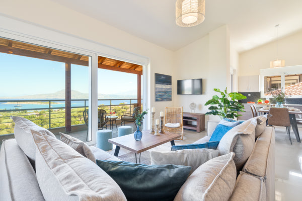 Relax and unwind in this modern and contemporary villa with a spectacular view o Chania, Greece Villa Marathi with stunning ocean view Entire villa vacation rental 54379697