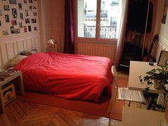 Grande chambre ensoleillée dans un immeuble Haussmanien (5ème étage avec ascence Paris, France Jolie chambre ensoleillée - Marais - Bastille Private room in rental unit vacation rental 9988920