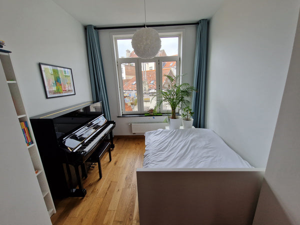 Nice 50m2 appartement in Brussels, perfect for a couple with a small kid or some  Entire apartment with balcony and piano Entire rental unit vacation rental 633316889473654152