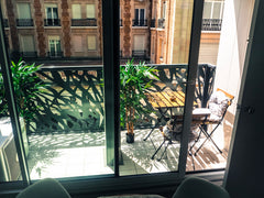 Starbucks downstairs, many shops around. Parking access for free (you will have  Paris, France "Luxury & charming apartment in Champs Elysées" Entire rental unit vacation rental 19154606