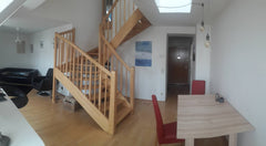 Two story penthouse apartment with amazing views in great neighborhood. 1 block  Vienna, Austria Large 2 story 1BR penthouse with great views! Entire rental unit vacation rental 28862687