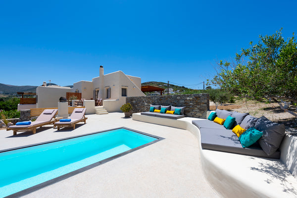 Princess Sofia Villa is stretches in an area of 135m2 and  can accommodate up to Paros, Greece Princess Sofia Luxury Villa Cycladic home vacation rental 35439502
