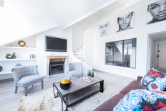 Beautiful duplex apartment with two bedrooms on the sixth floor with elevator, q Paris, France Fahrenheit, 2BR/1BA, 4 people. Entire rental unit vacation rental 12698138