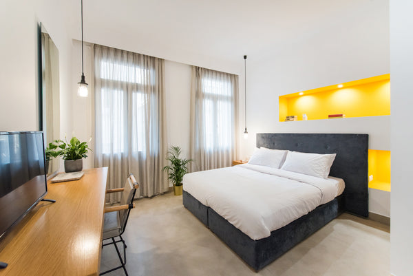 Enjoy a stylish experience at this centrally-located suite part of Monk Monastir GR MONK Deluxe Suite with Street View Entire serviced apartment vacation rental 52119635
