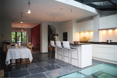 Two bedroom house with double beds. Each room (floor 1 and floor 2) has its own   Prestigious house near Forêt de Soignes Entire home vacation rental 40803320