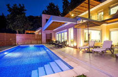 New modern Villa with 160 sqm built up area in unique location, Private Pool . 4  Louloudi Hills Koskinou Villa I. Entire villa vacation rental 32279622