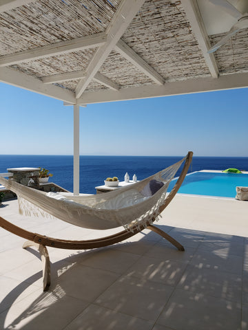 Villa-Aliki  consists of a main house and three independent guesthouses located  Greece Villa Aliki with exclusive views to the Aegean Sea Cycladic home vacation rental 49187185