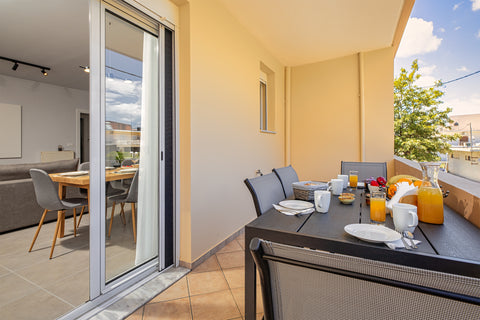 Brand new apartment, renovated in 2022 with only the best of materials.  2 bedro Chania, Greece Brand new lovely lux 2 bedroom apt,balcony,parking Entire condo vacation rental 558029064960089853