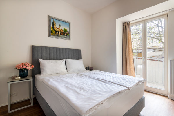 Lovely Brand New Studio apartment close to the central district. Could accommoda Prague, Czechia Lovely New Studio Apartment with Balcony! Entire rental unit vacation rental 633061769548370491