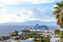 A new building which is situated in the heart of the Mykonos Town , not far away  Dimele's Sea View Private Room Private room in rental unit vacation rental 32755414