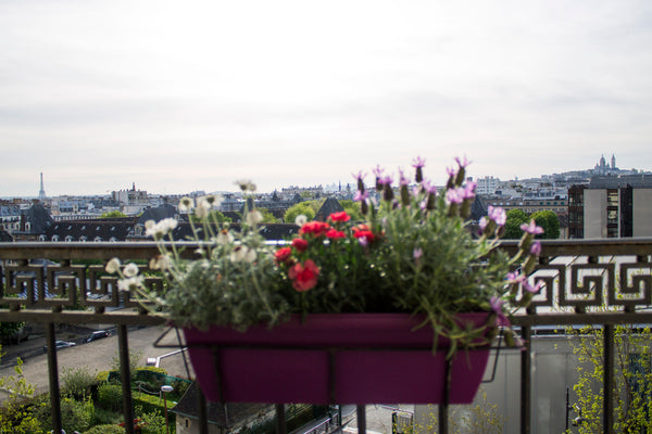 Amazing view, sunset-orientated living room and balcony . 54m2 flat (5th floor), Paris, France Stunning view over the city Entire rental unit vacation rental 12881963