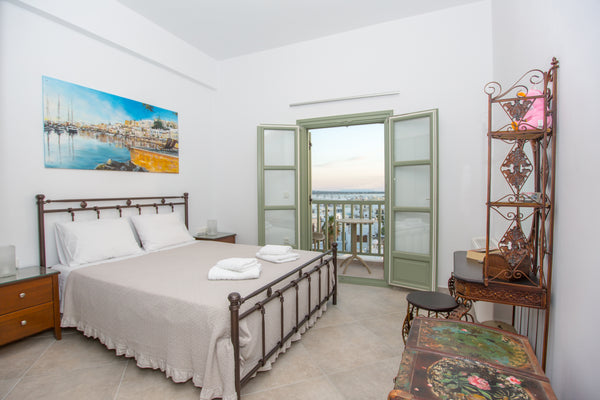 The KASTRO boutique Apartment has been recently renovated into a modern and brig Naxos, Greece KASTRO boutique Apartment Entire rental unit vacation rental 19817148