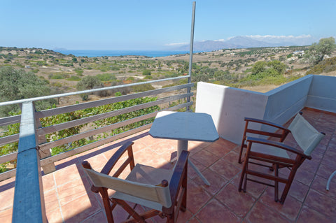 A modern bright apartment for up to 4 people with excellent  views of the sea. Pitsidia, Greece Panorama apartment 1 Entire rental unit vacation rental 27768232