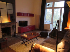 Flat of 70m² with living room, open kitchen, shower room, bedroom (king-size bed Saint-Gilles, Belgium Nice flat close to Josaphat Parc Entire rental unit vacation rental 7474838