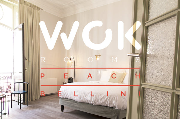 Wok rooms are 5 signature rooms, designed by creative studio Brainjuice, inspire Ixelles, Belgium Peach Bellini: Large Design Room, perfect location Entire guesthouse vacation rental 19446754