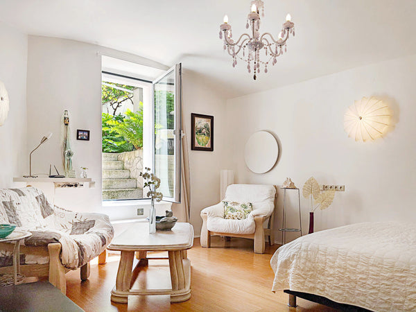 In a calm area near the city center, in a majestic building from 1904, you find  Prague, Czechia Adorable Apt with own space in the Courtyard ♡ Entire rental unit vacation rental 8637555