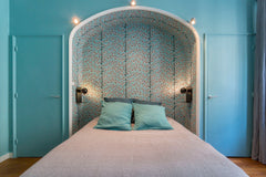 Quand les propriétaires n'utilisent pas cet appartement baptisé BlueGdunum pour  Lyon, France Appartement 46m² Lyon 6ème proche quais du Rhône Entire rental unit vacation rental 21862670