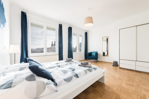 This beautiful, NEW renovated, and completely furnished apartment of about 80 sq Vienna, Austria SLI #5 Apartment - Terrace with an amazing view Entire rental unit vacation rental 21842573