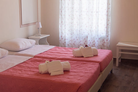 All bedrooms have all furniture needed. In each bedroom there is a closet, two n  Filoxenia Private room in home vacation rental 42222727