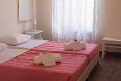 All bedrooms have all furniture needed. In each bedroom there is a closet, two n  Filoxenia Private room in home vacation rental 42222727