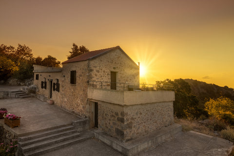 A beautiful stone house in the area of Chania for family vacation. It is 20kms f Athens, Greece Lithari Entire villa vacation rental 12863656