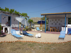 Your own little place in the olive groves. 100m private footpath to quiet beach.   Entire bungalow vacation rental 8943790