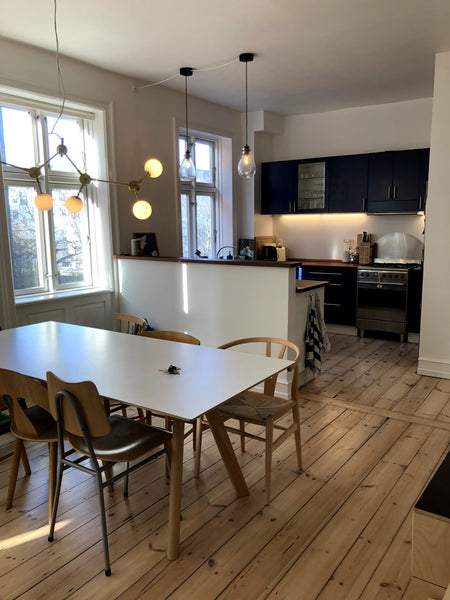 Lovely 100 m2 apartment with a wonderful outdoor space located centrally in Nørr Copenhagen, Denmark Spacious flat by the lakes in central Nørrebro Entire condo vacation rental 592724049001628330