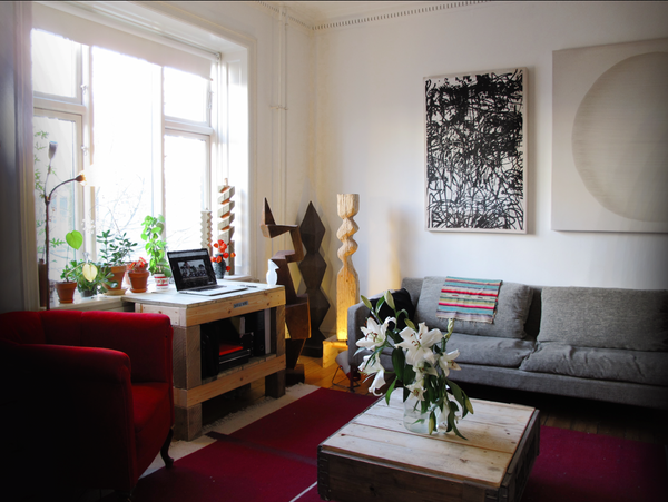 Enjoy a unique experience at this artistic apartment located, in NordVest, not f Copenhagen, Denmark Artist home in a cool area of Norvest Copenhagen Entire rental unit vacation rental 500568719155129045