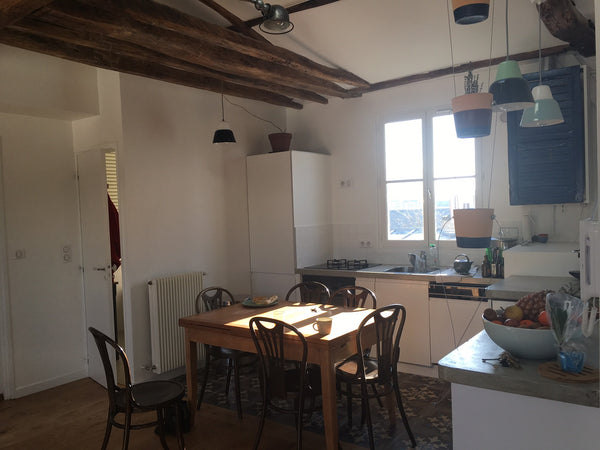 Lovely bright, comfortable and beautifully decorated apartment located in the he Paris, France Lovely parisian apartement in Belleville Entire rental unit vacation rental 18099728