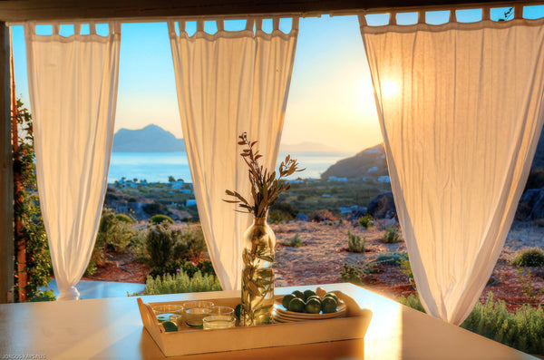 Within a large and wild mediterranean garden, two elegant Cycladic houses owned   AMORGOS VILLA HANDRAS-ULIVO Entire home vacation rental 12059093