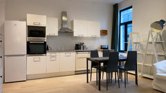 Beautiful apartment in a new construction. Fully equipped and functional apartme  1-bedroom modern apartment Brussels Entire rental unit vacation rental 544146284105911280
