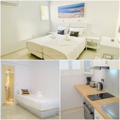 We offer a modern, just renovated and comfortable studio in the heart of Parikia Greece Heart of Paros Apartments - Gulf Studio Entire rental unit vacation rental 43534282