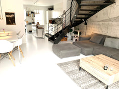 Come and stay in our new and trendy neighborhood in Copenhagen’s South Harbor Di Copenhagen, Denmark Stylish two-floor apartment with a rooftop terrace Entire condo vacation rental 620157724717832474