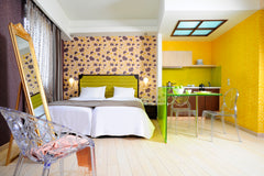 Elegant and colourful, situated on the coastal road of Rethymno, the accommodati  Steris Hotel - Studio Apartment Side Sea View Room in hotel vacation rental 35408975