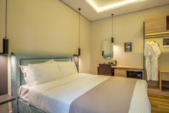 This room is very comfortable for up to 2 persons. It has a king-size bed and a  GR Philia Btq Hotel Superior Double Room Garden View Private room in bed and breakfast vacation rental 50408558