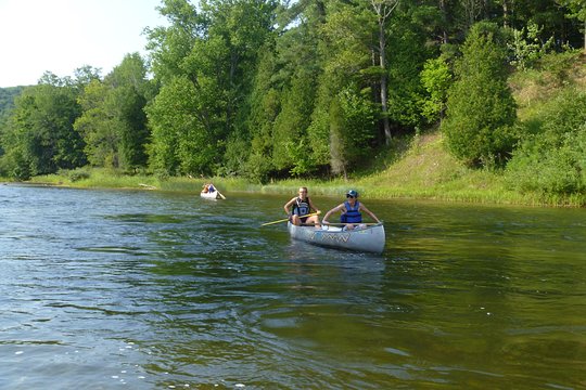 Manistee River Overnight Campout  Private Tours and Travel Guide America Detroit CITY Frankfort Destination Tour