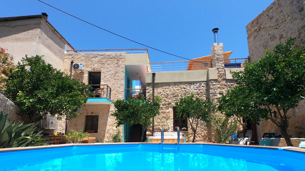 The property is a restored 13th Century Olive Mill in the heart of Maroulas.  <b Maroulas, Greece Bed and Breakfast that's a little bit different... Private room in bed and breakfast vacation rental 53388653