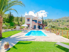 Spacious, welcoming and enjoying a virtually unique location just 100m away from Heraklion, Greece Beach Villa Lygaria with private pool and basketball court Entire villa vacation rental 31427816