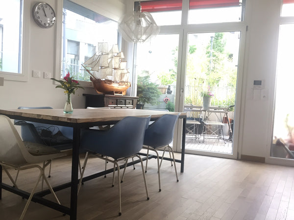La chambre se situe côté jardin,au calme. Elle est équipée d'un vrai lit confort Paris, France Chambre au calme dans maison loft lumineuse Private room in townhouse vacation rental 19003638