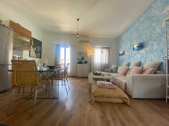 this house is abt 55sq mtrs, located less than 50 mtrs from avlomonas beach, has Athens, Greece sandy beach house Cycladic home vacation rental 37730972