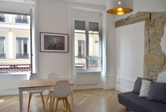 Situé dans le quartier très populaire de la Guillotière, à proximité des berges   Appartement à proximité des berges du Rhône Entire rental unit vacation rental 49054038