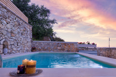 VILLA ALADANOS is a two-storey luxurious house with a private heated JACUZZI for Chania, Greece OLGA'S FILOXENIA-Villa Aladanos Entire villa vacation rental 884753