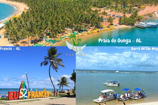 Walks all over the Alagoas Coast (Gunga  Maragogi  Milagres  Porto  etc ..)  Private Tours and Travel Guide America Maceio CITY Maceio Destination Tour