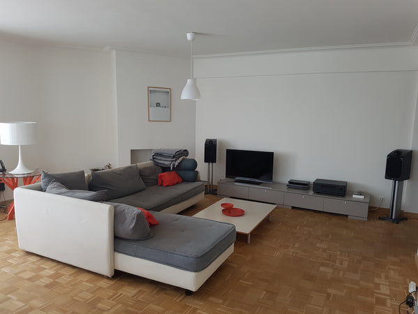 Hi, my name is Frank and welcome to my 100m2 minimalist apartment with two priva Grimbergen, Belgium Two private bedrooms,  4 min from Brussels Expo Private room in rental unit vacation rental 24566191