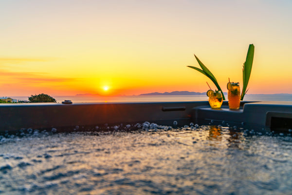 Noelia Suites consists of two traditional 19th century houses, completely renova Oia, Greece Cave by Noelia Suites | Sunset View | Hot Tub-4Pax Cycladic home vacation rental 43919768