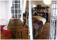 One bedroom with nice decoration, very french, in an typical parisian apartment  Paris, France Cosy room in Saint Germain Private room in rental unit vacation rental 6068124
