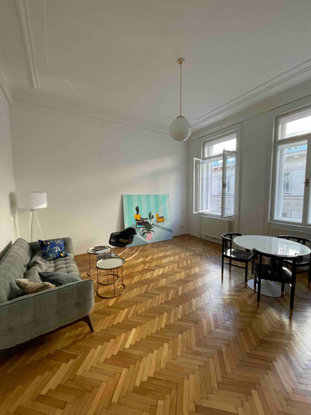 The flat is located in the very city center, in a lively street, next to all bes Vienna, Austria Elegant 1-bedroom flat in the heart of Vienna Entire condo vacation rental 587397501164341876