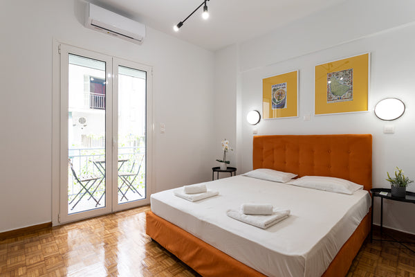 Welcome to our beautifully decorated and recently renovated (2019 July) apartmen Athens, Greece Central Apartment at Metro to Acropolis & Piraeus Entire rental unit vacation rental 37517381
